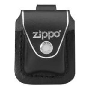 ZIPPO PORTA ACCENDINO CON PASSANTE NERO
