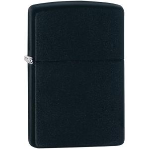 ZIPPO 218 REGULAR BLACK MATTE