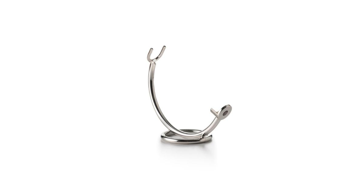 MONDIAL SUPPORTO IN OTTONE CROMATO PER RASOI A MANO LIBERA