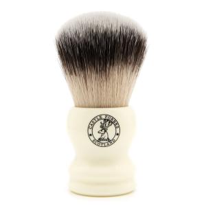 Pennello da barba sintetico Castle Forbes Avorio