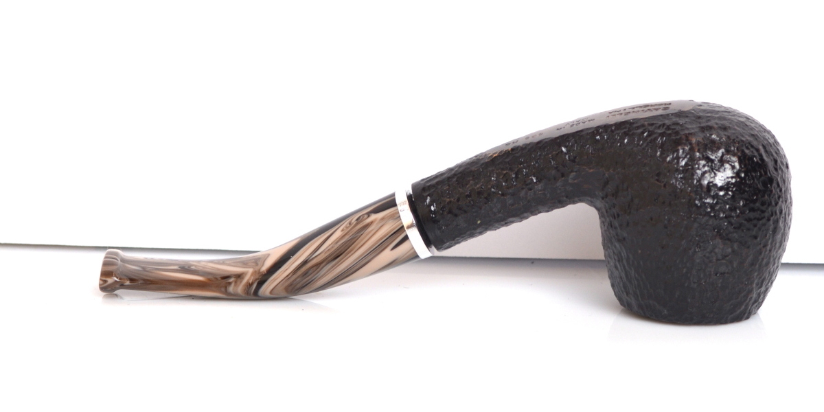 PIPA RADICA SAVINELLI MORELLINA RUSTICATA NERA 636 9MM