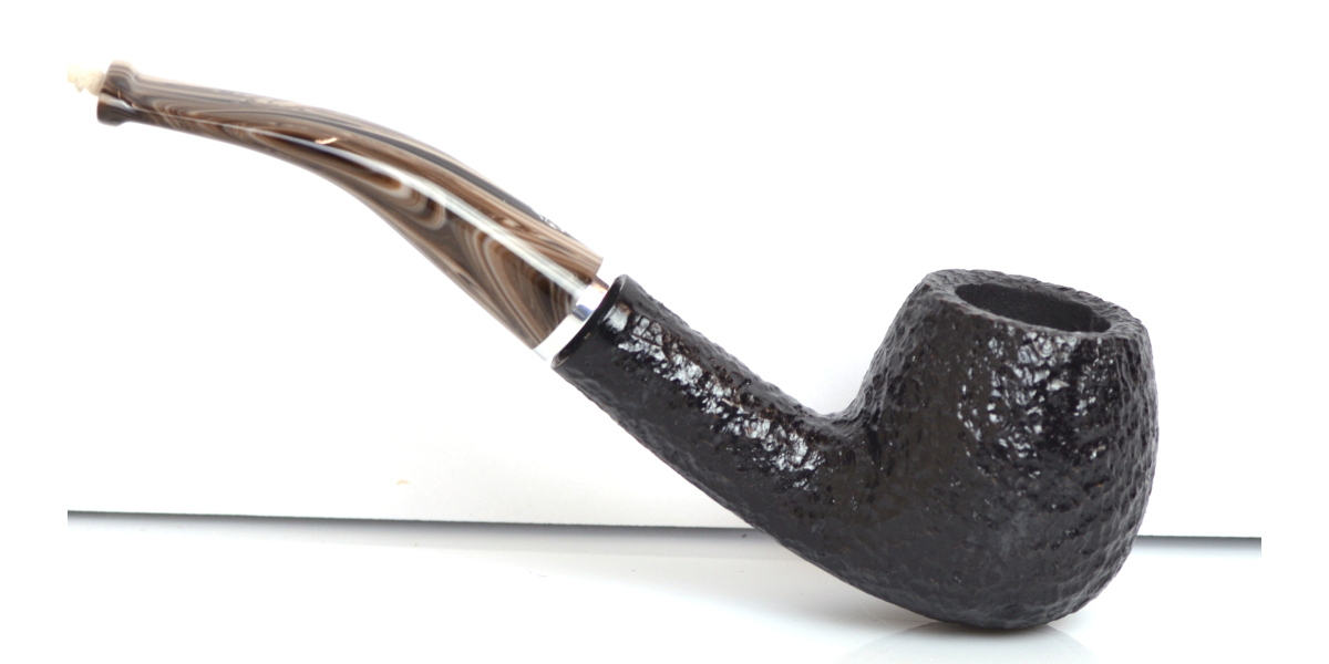 PIPA RADICA SAVINELLI MORELLINA RUSTICATA NERA 636 9MM