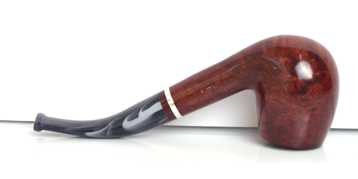 PIPA RADICA SAVINELLI LUNARIA BORDEAUX 6MM