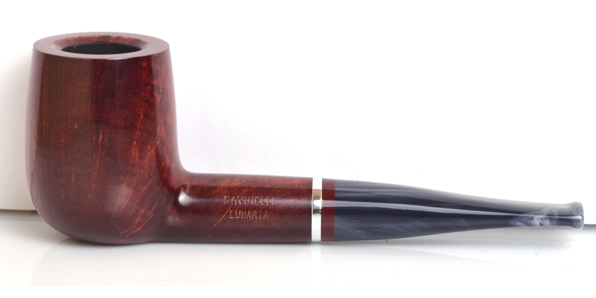 PIPA RADICA SAVINELLI LUNARIA BORDEAUX LISCIA 141 6 MM