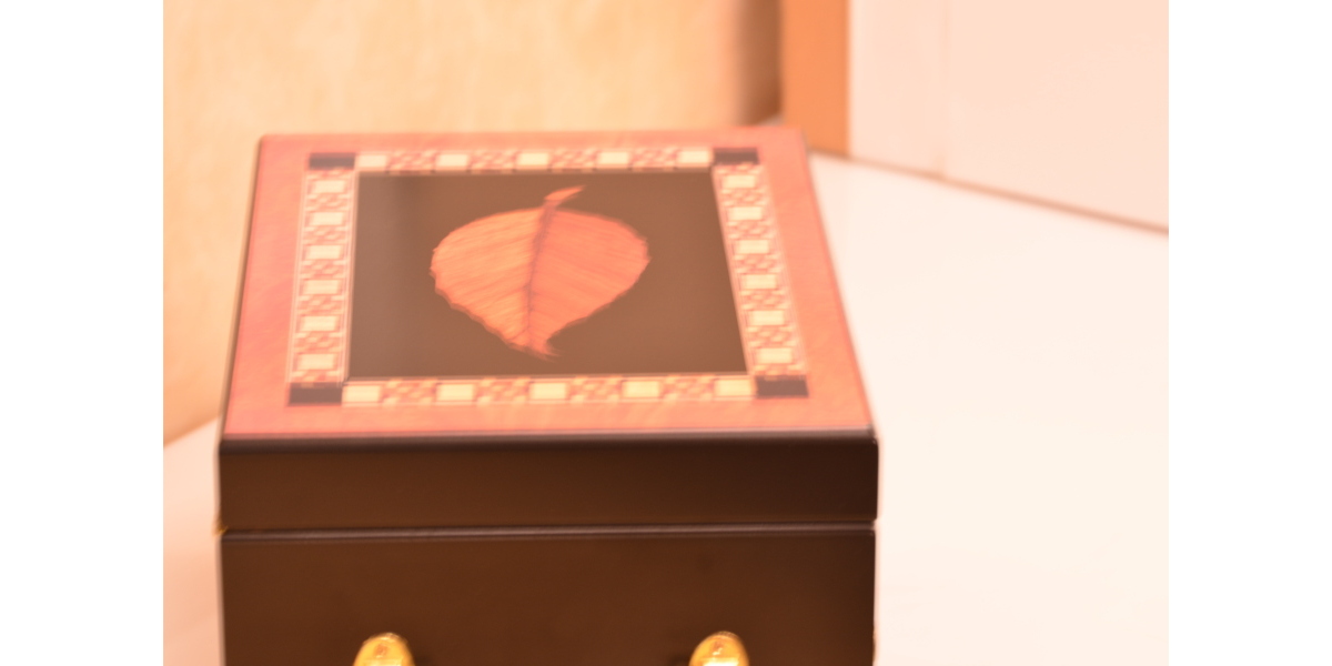 CESARE BARONTINI SCATOLA PORTASIGARI CON CASSETTO