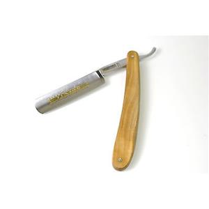 STRAIGHT RAZOR OLIVE WOOD HAMBURGHER RING