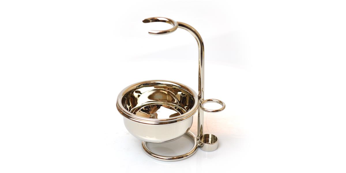 SUPPORT FOR RAZOR AND BRUSH BRASS