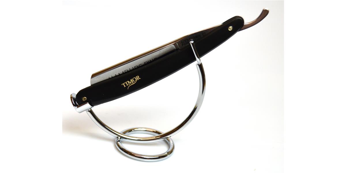 MONDIAL SUPPORTO IN OTTONE CROMATO PER RASOI A MANO LIBERA