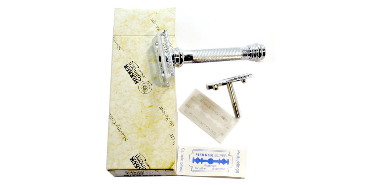 RASOIO DI SICUREZZA MERKUR 39C OBLIQUO PETTINE CHIUSO