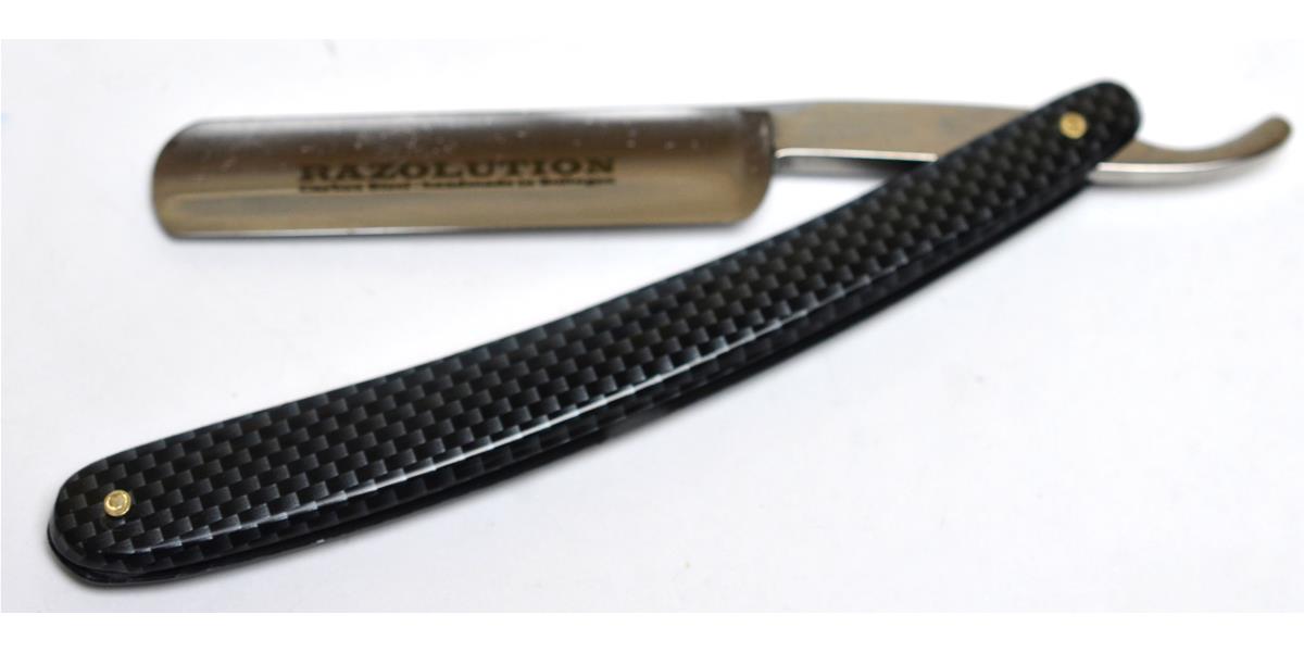 RASOIO MANO LIBERA RAZOLUTION BY SIMBATEC 5/8 ACCIAIO CARBONIO