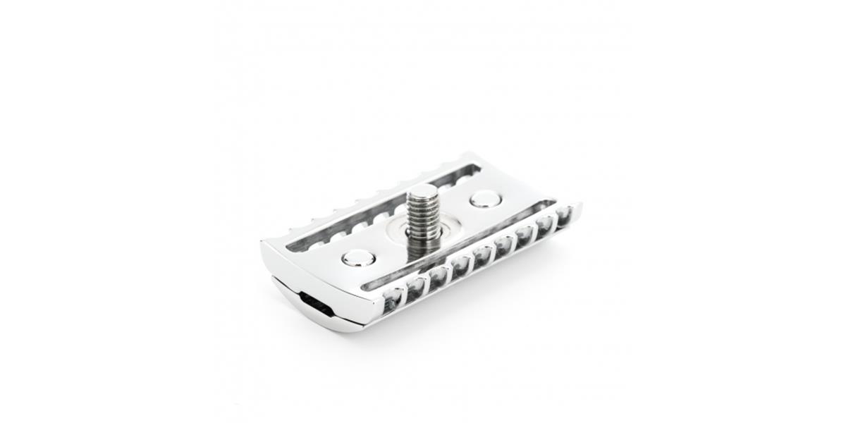 Replacement head from MÜHLE for safety razor, open comb