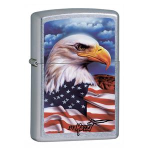 ZIPPO 24764 CLAUDIO MAZZI EAGLE ACCENDINO A BENZINA
